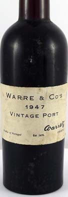 1947 Warres Vintage Port 1947
