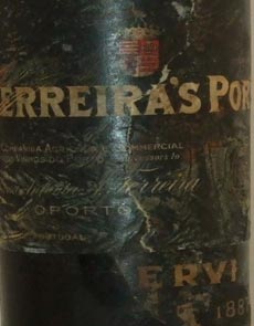 1887 Ferreira's Vintage Port 1887