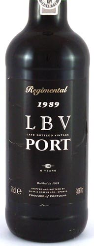 1989 Regimental Late Bottled Vintage  Port 1989
