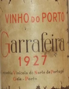 1927 Garrafeira Vintage Port 1927