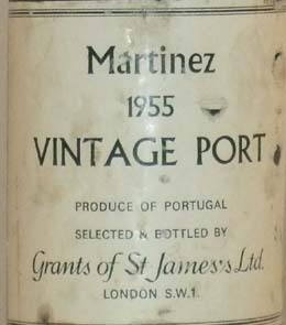 1955 Martinez Vintage Port 1955 