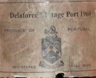 1960 Delaforce Vintage Port 1960