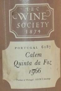 1966 Calem Quinta da Foz Vintage Port 1966