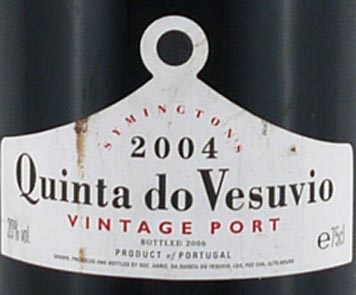 2004 Quinta do Vesuvio Vintage Port 2004