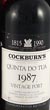1987 Cockburns Quinta Do Tua Vintage Port 1987