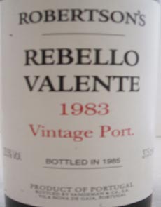 1983 Kopke Vintage Port 1983 