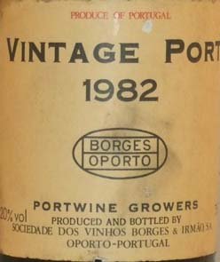 1982 Borges Vintage Port 1982