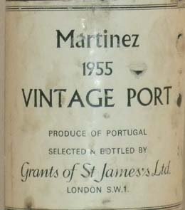 1955 Martinez Vintage Port 1955 (1/2 bottle)