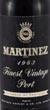 1963 Martinez Vintage Port 1963