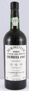 1987 Burmester Colheita Port 1987
