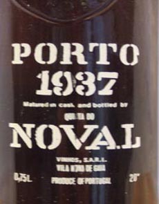 1937 Quinta do Noval Tawny Port 1937