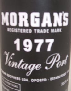 1977 Morgan Vintage Port 1977