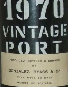 1970 Berry Bros Vintage Port 1970