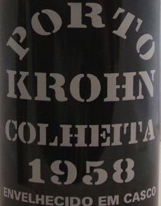 1958 Krohn Colheita Port 1958