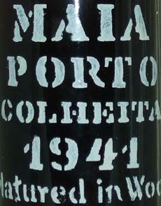 1941 Maia Colheita Port 1941