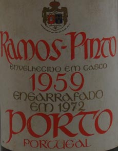 1959 Ramos Pinto Colheita Port 1959
