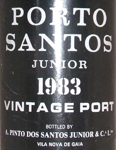 1983 Santos Vintage Port 1983