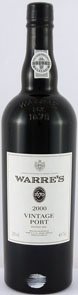 2000 Warres Vintage Port 2000