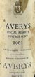 1963 Averys Special Reserve Vintage Port 1963
