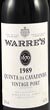 1989 Warres Quinta da Cavadhinha Vintage Port 1989