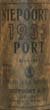 1933 Niepoort's Vintage Port 1933