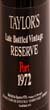 1972 Taylors Late Bottled Vintage Reserve 1972 MAGNUM