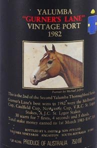 1982 Yalumba Thoroughbred Series Vintage Port 1982