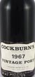 1967 Cockburns Vintage Port 1967 