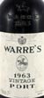 1963 Warres Vintage Port 1963