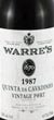 1987 Warres Quinta Da Cavadinha Vintage Port 1987