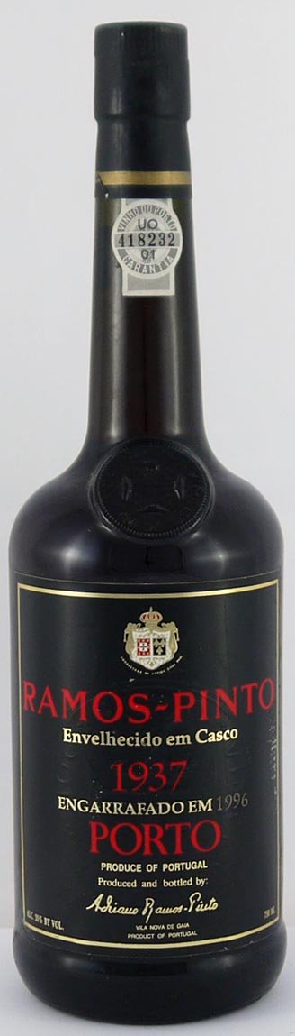 1937 Ramos Pinto Colheita Tawny Port 1937