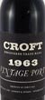 1963 Croft Vintage Port 1963