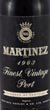 1963 Martinez Vintage Port 1963