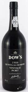 1986 Dows Quinta Do Bomfim Vintage Port 1986