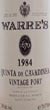 1984 Warres Quinta Da Cavadinha Vintage Port 1984