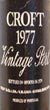 1991 Croft Vintage Port 1991