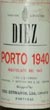 1940 Diez Vintage Port 1940