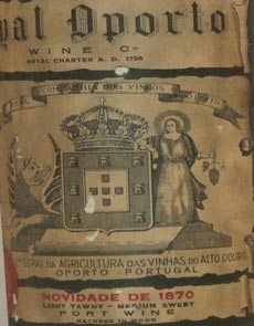 1870 Royal Oporto Tawny Port 1870